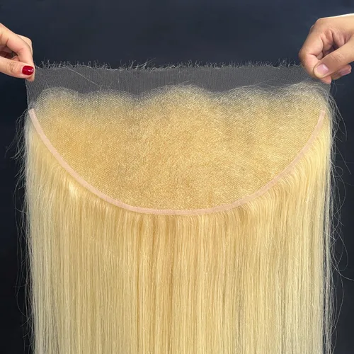 Vista 32 de KRN 5x5 HD Cierre de encaje, 0.1mm Ultra-delgado Invisible Cierre de encaje HD Pequeño Nudo Único Pre-arrancado con Cabello de Bebé 12A Grado
