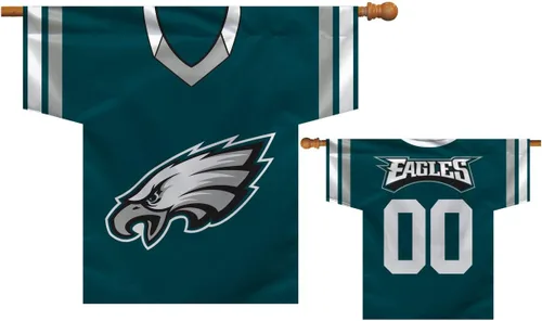 Vista 2 de Fremont Die NFL Fan Shop - Bandera de jersey de 2 lados, 30 x 34 pulgadas