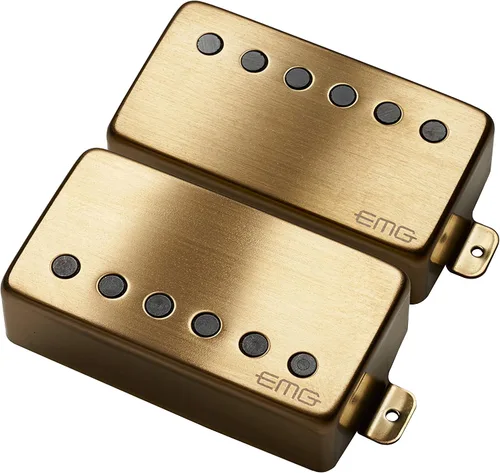 Vista 4 de EMG 57/66 Cuello y Puente Pickup Set - Negro