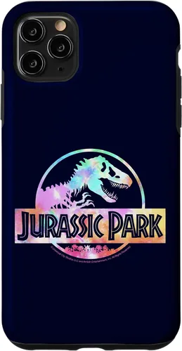 Vista 13 de Funda con logotipo para iPhone 16 Jurassic Park Tie Dye Fill