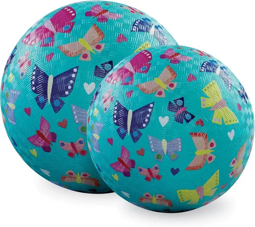 Vista 2 de Crocodile Creek Pelota de Patio de Juegos – Pelota de goma duradera para niños de 3 años en adelante – Pelota inflable que rebota para kickball