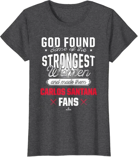 Vista 3 de Dios encontró la mujer más fuerte Carlos Santana camiseta