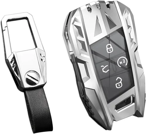 Vista 53 de Funda para Llavero Audi, Llavero, Protección de Aleación de Zinc Funda para Llave de Automóvil para A3 A4 A5 A6 Q7 Q5 TTS SQ5 R8 RS4 RS5 S5