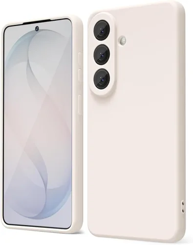 Vista 276 de oakxco Funda para teléfono Samsung Galaxy S8 de silicona líquida, delgada y fina de gel de goma suave TPU cubierta protectora simple llana