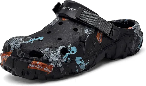Vista 8 de Men Slip On Garden Clogs: Classic Summers - Outdoor Fashions Beach Sandals