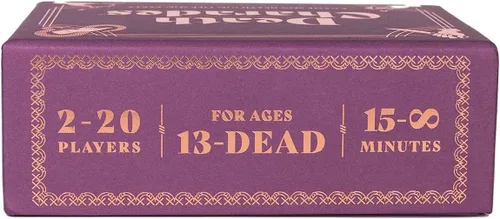 Vista 6 de Death Charades: Juego de cartas divertido y para fiestas, los equipos tienen rondas de 45 segundos para adivinar la mímica, rondas interminables