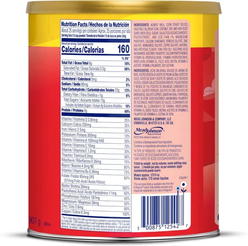 Vista 12 de Enfagrow Premium Bebida Nutricional de Leche para Niños Pequeños, Bebida para Niños Pequeños Enfagrow, Pruebe Nuestro Trío de Apoyo al Cerebro, Lata