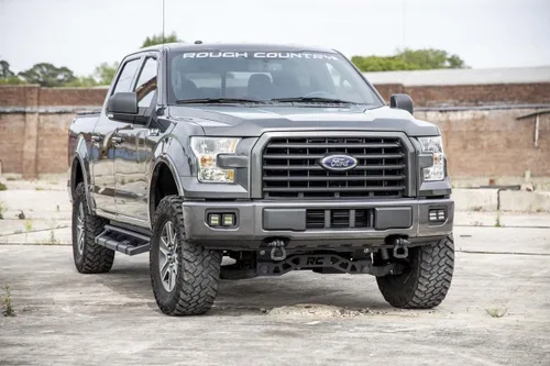 Vista 10 de Rough Country Kit de luces antiniebla LED Spot/Flood para Ford F-150-70865 2015-2017