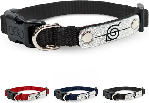 Vista 16 de Collar de perro Naruto para perros grandes, medianos, pequeños y XS: collar para perros de anime con licencia oficial de Naruto Shippuden Arena