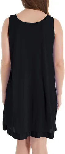 Vista 2 de Exquisite Form Women's 30107 Nylon Tricot Sleeveless Short Knee Length Nightgown
