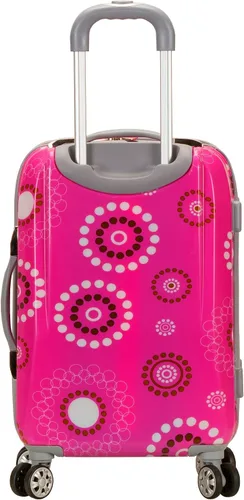 Vista 2 de Rockland - Equipaje Vision con carcasa rígida y ruedas, Rosa (pink pearl)), F151-PINKPEARL