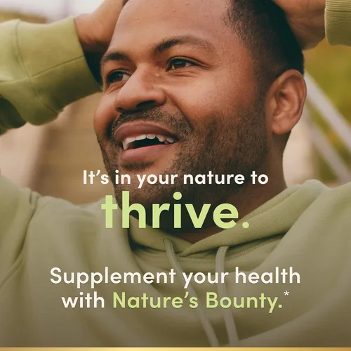 Vista 4 de Nature's Bounty hierro, 65 mg(Sulfato de hierro, 325 mg), B000GG6F3E, 1, 1 Soporte de energía celular, promueve la producción normal de glóbulos