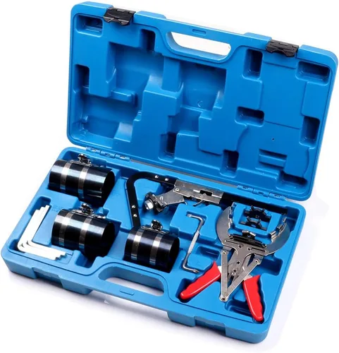 Vista 9 de ECCPP Juego de Servicio de Anillos de Pistón Expansor de Anillos de Limpieza Juego de Herramientas Compresoras Apto para Motor de Automóvil