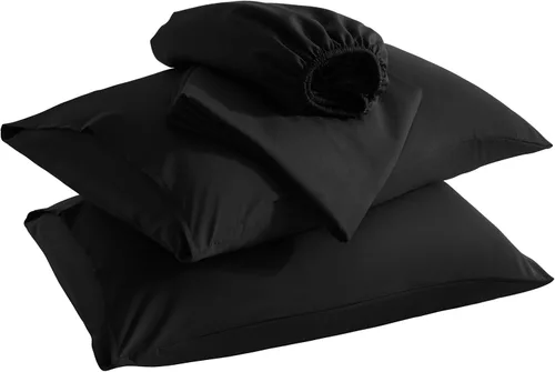 Vista 6 de Juego de sábanas de 3 piezas, sábanas para cama de tamaño individual, rayón derivado del bambú, ropa de cama refrescante y transpirable
