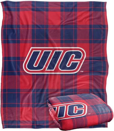 Vista 40 de LOGOVISION St John's University Campus Plaid Spirit Silky Touch Manta súper suave 36 x 58 pulgadas