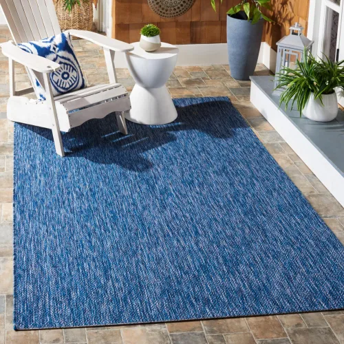 Vista 65 de SAFAVIEH Courtyard Collection CY8520 - Alfombra decorativa sólida para interiores y exteriores, impermeable, fácil limpieza, 2 x 3 pies 7 pulgadas
