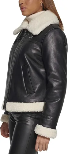 Vista 2 de Levi's Chaqueta de aviador de imitación rancher para mujer