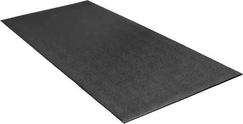 Vista 8 de Cap Exercise Equipment Mat for Treadmill, Fitness Equipment Mat, Home Gym Floor Protection, Black, Pebble Design Multiple Sizes