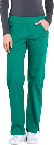 Vista 25 de Pantalones quirúrgicos Workwear Professionals para mujer, pantalón cargo sin cierre, elástico suave, WW170 Negro