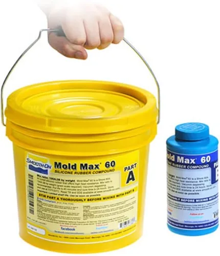 Vista 2 de Mold Max 60 - Compuesto de Goma de Silicona Resistente al Calor - Unidad de Pinta