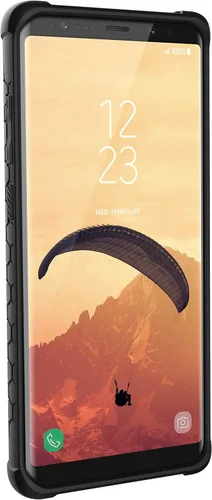 Vista 7 de URBAN ARMOR GEAR [UAG] Samsung Note 8 Monarch - Funda para teléfono resistente con plumas, color negro