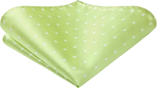 Vista 145 de HISDERN Pajaritas para hombre, diseño de lunares, corbatín y bolsillo cuadrado, clásico, esmoquin de negocios, boda, pajaritas, pañuelo