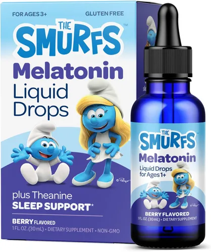 Vista 18 de Smurfs Kids Gomitas Calmantes Gomitas Calmantes para Niños con Melisa y L-Teanina Hechas con Fruta Real Desarrollado por Doctores Sin