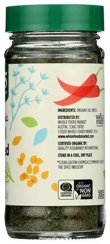 Vista 5 de 365 by Whole Foods Market, Hierba orgánica de eneldo, 0.46 oz