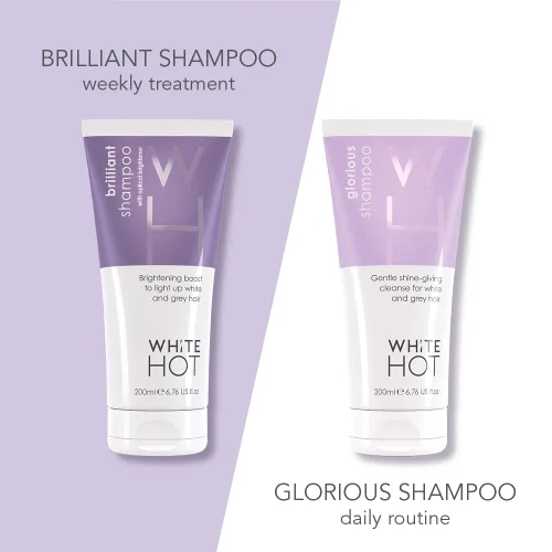 Vista 3 de Champú de White Hot Brilliant Shampoo 6.8 fl oz