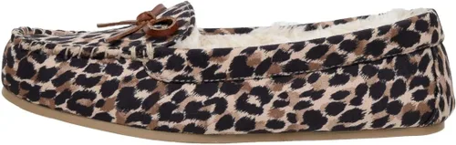 Vista 4 de CUSHIONAIRE - Pantufla tipo mocasín Sabina, para mujer, con espuma viscoelástica