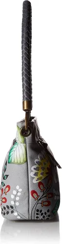 Vista 3 de Anna by Anuschka Hand Painted Leather Women's Shoulder Hobo