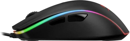 Vista 6 de HyperX QuadCast - Micrófono de condensador USB para juegos y sobretensión HyperX Pulsefire - Ratón óptico para juegos con cable RGB