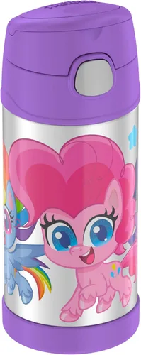Vista 15 de THERMOS FUNTAINER 12 onzas de acero inoxidable para niños, batman