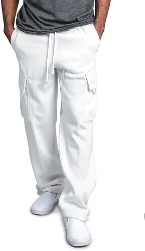 Vista 4 de Sweatpants for Men Baggy Loose Fit Joggers Pants Athletic Casual Sweat Pants with Pockets Trendy Workout Cargo Pants