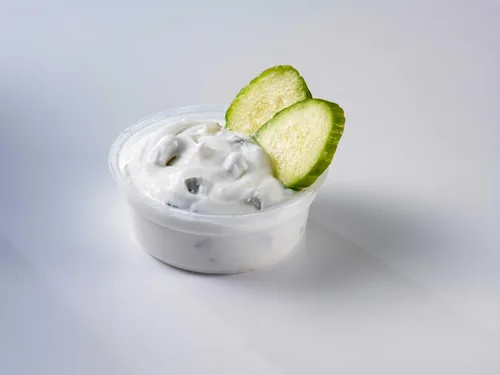 Vista 2 de Krono Salsa Tzatziki, 0.5 galones, 4 por caja.