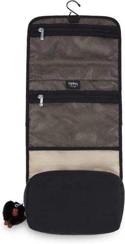 Vista 5 de Kipling Women's Meadow Metallic Toiletry Bag, Organize Accessories, Clip Closure, Nylon Hanging Hook Pouch