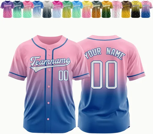 Vista 28 de Camiseta de béisbol personalizada, nombre de béisbol personalizado, logotipo de número, camiseta de béisbol personalizada para hombres, mujeres