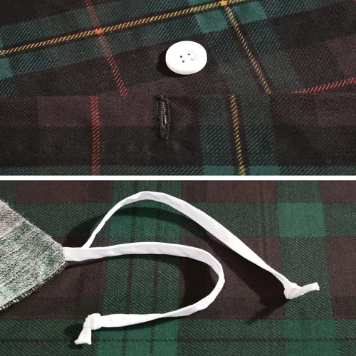 Vista 8 de Eddie Bauer - Juego de funda de edredón tamaño Queen, ropa de cama reversible de algodón con fundas a juego, juego de ropa de cama a cuadros