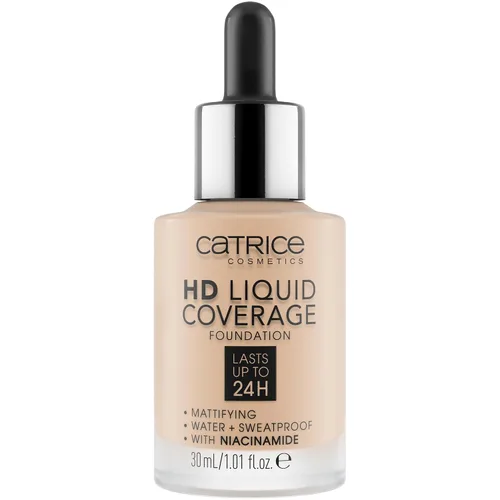 Vista 27 de Catrice Base de cobertura líquida HD, impecable, de alta cobertura, vegana y libre de crueldad (002 beige porcelana)