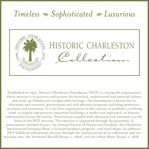 Vista 6 de Funda de almohada decorativa Historic Charleston King Charles de estilo granja moderna con flores, 100% algodón transpirable, funda estándar