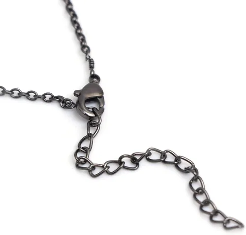 Vista 16 de Gempires - Collar de barra de chips naturales, cristales curativos de energía, regalo de cumpleaños, regalo para ella, joyería de piedras preciosas