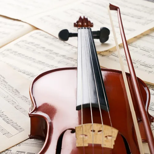 Vista 7 de Accesorio de instrumento musical de violín de sándalo rojo para principiantes y jóvenes jugadores, regalo para amantes de la música