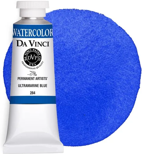 Vista 99 de DA VINCI PAINTS Pintura Acuarela Profesional para Artistas, Azul Cobalto, 15mL