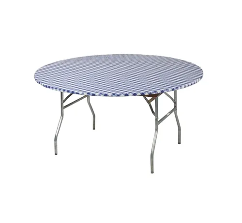 Vista 21 de Cubierta para mesa redonda Kwik-Cover, 24", Verde, 100