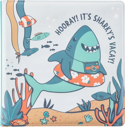 Vista 6 de Stephen Joseph, Libro flotante que cambia de color, juguetes de baño para niños pequeños, ajolote Axolotl