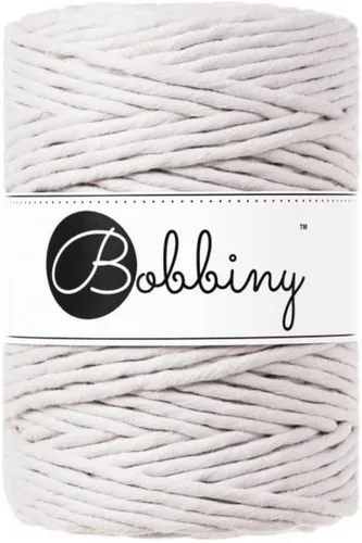 Vista 28 de Bobbiny Cordón de macramé XXL de 0.197 in de una sola capa (aguamarina), 108 yardas/330 pies (100% algodón reciclado)