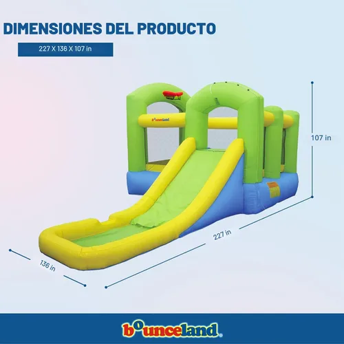 Vista 2 de Bounce 'N Splash – Isla mojado o seco