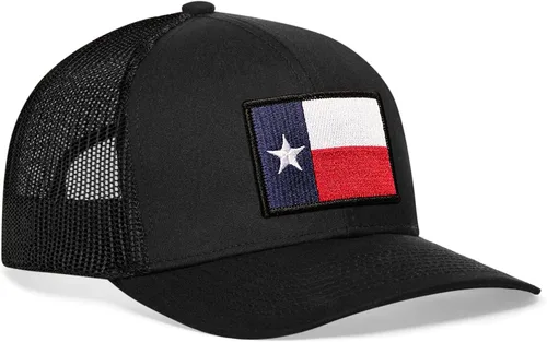 Vista 46 de HAKA Gorra de béisbol unisex con diseño de bandera del estado Gorra de béisbol de malla de camionero