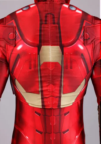 Vista 7 de Disfraz Premium Iron Man Marvel Talla Grande para Hombre Multicolor