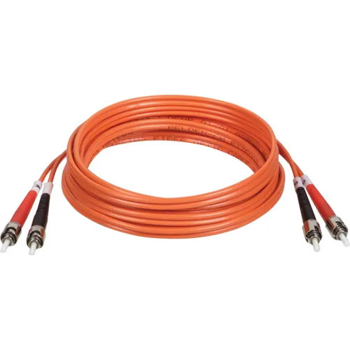 Vista 3 de Tripp Lite Cable Patch de Fibra Dúplex Multimodo 62.5/125 (ST/ST), 3.3 ft (N302-003)